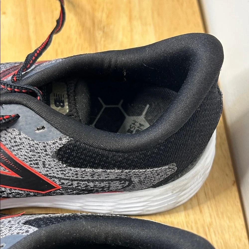 New Balance Black and Red Fresh Foam Evare Sneakers